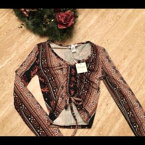 Boho Printed Long Sleeve